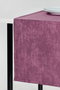 Hermia Milano Camino de Mesa Damasco 45 x 150 cm Poliéster No Planchar Damson
